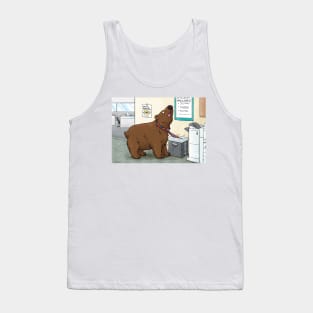 Dumb Bear - Day in the Office Tank Top